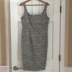 Dress by, Dian von Furstenburg side zipper, 14